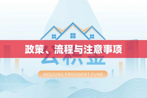 济南政策、流程与注意事项
